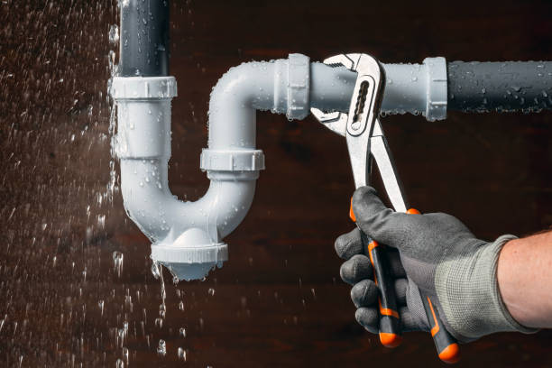 Professional Drain Cleaning technician working in Springs, PA